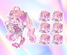 可愛いイラスト描きます 似顔絵・歌ってみた・立ち絵・キャラクターデザインなど イメージ6