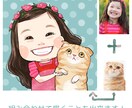 似顔絵、ペット描きます 色んなテイストの似顔絵を求めている方へ！ イメージ2