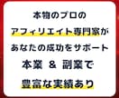 まずは相談 - アフィリエイトの全てに精通してます 他サービスとは一線を画す知識量。セカンドオピニオンも歓迎 イメージ1