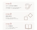 シンプルでお洒落なプロフィールブックをご提供します NO.8 lune　作り方ガイドもあるので初心者でも安心♡ イメージ7