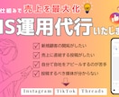 SNS運用で成果を最大化サポートをします Instagram・Threads・TikTokを活用します イメージ1