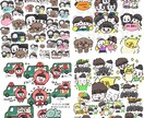 格安ゆるかわLINEスタンプor絵文字お描きます 自分だけのLINEスタンプor絵文字作ってみませんか？？ イメージ5