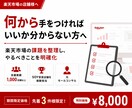 楽天市場の売上改善、次の一手を明確にしますます 元SOY店担当モールコンサルが売れない原因を整理します イメージ1
