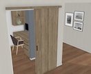 住宅3Dパースの内観カットをお送りします ∼ウォークイン内観パースでイメージを確実にしたい方へ∼ イメージ8