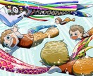いろんなイラスト描きます SNS、書籍、Web、印刷物 …等にどうぞ！ イメージ2