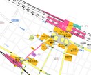 現実的な空想の都市地図・架空地図作ります 小説・漫画・ゲームなど、創作世界の解像度を高めましょう！ イメージ4
