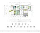 CADを使い平面図及び立面図のトレースを行います 古い図面や手書きスケッチ・チラシやパンフレットの間取り図から イメージ3