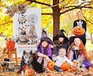 撮影用ハロウィンタペストリーをお届けします 選べるデザインでおうち撮影もスタジオも映える♪ イメージ6