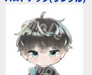 マシュマロほっぺの癒し系ミニキャラ描きます アイコン・ヘッダー・配信・グッズ…etc.ご利用下さい！ イメージ3