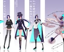 最短即日納品できます セッションが近いけどやっぱり立ち絵がほしい方は是非！ イメージ4