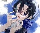 バストアップ、アイコンなどのイラストを描きます 明暗のついた綺麗めのイラストが得意です イメージ8