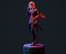 3Dキャラクターデザインます 3Dプリント用の3Dキャラクターデザイン イメージ7