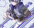 一枚イラスト制作いたします 一からのデザイン、ご本人様、OCなど承ります イメージ2