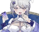 アイコン・MV・配信用 クールなイラストを描きます ◎ 一枚絵｜商用OK｜即日対応可 イメージ7