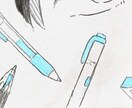 アナログで絵を描いています ボールペン、水彩、コピックで絵を描きます。 イメージ4