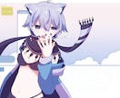 ふんわりかわいいイラストを描きます お手軽価格であなたの活動をお手伝いさせてください.+ イメージ3