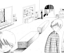 商用◎個人利用◎モノクロイラストの制作します 挿絵、サムネイル、ジャケット等の一枚絵を描きます イメージ4