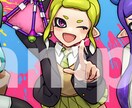 一枚絵やアイコン、立ち絵お描きします Twitter、YouTube、ツイキャス等にご利用ください イメージ4