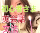 英会話のための文法をビデオチャットでお教えします 初心者さん大歓迎！テキスト不要です♪楽しくスピーキング！ イメージ1