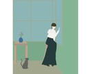 私の画風でイラスト描きます 自分だけの、壁紙、アイコン、イラストを私の表現で！ イメージ2