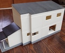３Dプリンターでの建築模型を製作いたします 基礎部と躯体部は色分けできます イメージ1