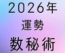 2026年の運勢を数秘術で丁寧に鑑定します チャンス逃さないために！あなたの2026年を徹底ガイド イメージ1