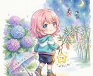 商用OK◎安く早くゆるかわミニキャラ描きます アイコン／配信サムネ／記念日イラストなどにおすすめです✨ イメージ9