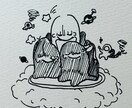 エモ可愛いイラスト作成します ふんわりエモいイラストやサムネが欲しい方へ イメージ2