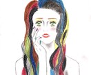 似てる！よりもかわいく！手書きのイラスト描きます 海外でアシスタント経験を活かしてデザイン、制作します！ イメージ1