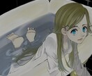 商用利用OK！個性的なタッチのイラスト描きます サムネイルや表紙など！迅速、丁寧な対応心がけております！ イメージ1