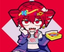 超病みかわポップなデフォルメイラスト制作します SNSアイコンやMVに！キャラクターデザインも制作可能！ イメージ4