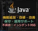 Javaを用いた機能改修、保守を担当します 【経験豊富なシステムエンジニアが対応】 イメージ1