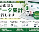 その面倒なデータ集計引き受けます スピード、正確、コミュニケーションがモットーです イメージ1