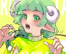 SNSアイコン制作します SNSアイコン等に使用するバストアップイラストの制作 イメージ9