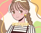 SNS向けのカラフルなアイコンを作成いたします シンプルで可愛いイラストでアイコンを描きます。 イメージ1
