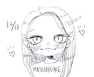 あなたの似顔絵をゆるく優しく描きます あたたかい線と優しい色合いで親しみやすい似顔絵をお届けします イメージ3