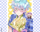 可愛いアイコン.サムネ.立ち絵etc.お描きします 背景込みの1枚絵もキャラクターイラストも作成します！ イメージ9