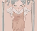 商用利用可SNS、背景、配信のイラストを描きます そのキャラにしか出せない雰囲気を引き出します。 イメージ1