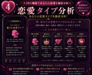 恋愛総合診断ツールを販売します 恋愛傾向と相性をAIで深掘り分析 イメージ4