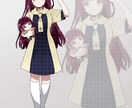 立ち絵イラストを制作します 男女、問わずキャラクター立ち絵を制作します イメージ4