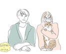 イラスト描きます プレゼントに　商用に　イラストを描きます イメージ2