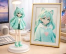 VTuber・オリキャラを3Dフィギュア制作｜ます 完全オーダーメイド手作業造形サービス イメージ4