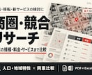 出店前の商圏・競合・地域の特徴を調査します 人口・近隣の価格やサービスを比較し、判断材料をまとめます イメージ2