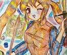あなただけのオリジナルヒロインを手描きします。ます オリジナルヒロインの作画の提供。 イメージ2