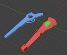 5000円で2点クリスタなどで使える3D作ります 5000円で2点！ラフ画から作画ガイド用の3D作ります イメージ2