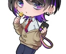 かわいいミニキャラ(デフォルメ)描きます SNSアイコン・配信・商用OK イメージ3