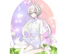 IRIAMスターターセットお届けします 立ち絵、一枚絵、アイコン2種、ヘッダー、ミニキャラ、人物透過 イメージ7