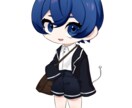 ミニキャラを描きます グッズ、動画内のイラストにピッタリ！！ イメージ3
