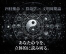 四柱推命×算命学×文明周期　あなたの今を解析します 宿命と環境の「構造的ズレ」を論理で特定する鑑定 イメージ1
