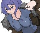 頭身高めのイラストが描けます キャラ指定、2次創作は不可です。 イメージ2